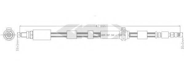 SPIDAN 339678 Гальмівний шланг