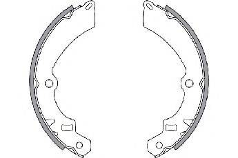 SUZUKI 96058759 Комплект гальмівних колодок