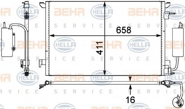 BEHR HELLA SERVICE 8FC 351 302-531