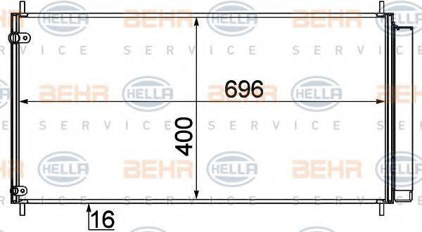 BEHR HELLA SERVICE 8FC 351 310-151