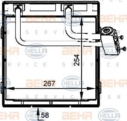 BEHR HELLA SERVICE 8FV 351 336-081