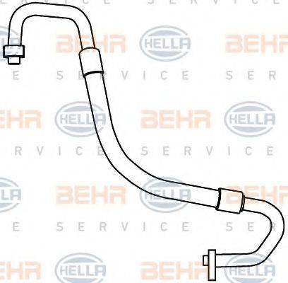 BEHR HELLA SERVICE 9GS351337461 Трубопровід високого/низкого тиску, кондиціонер