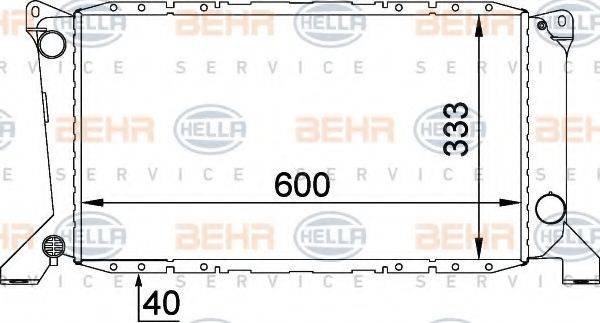 BEHR HELLA SERVICE 8MK 376 720-211