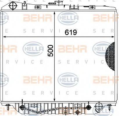 BEHR HELLA SERVICE 8MK 376 771-101