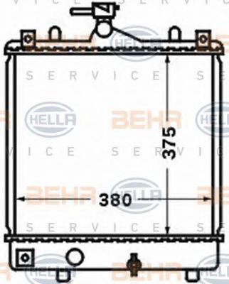 BEHR HELLA SERVICE 8MK 376 771-161