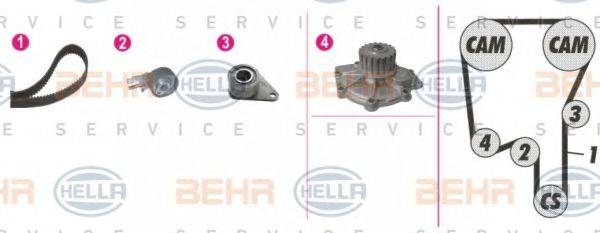 BEHR HELLA SERVICE 8MP 376 814-811