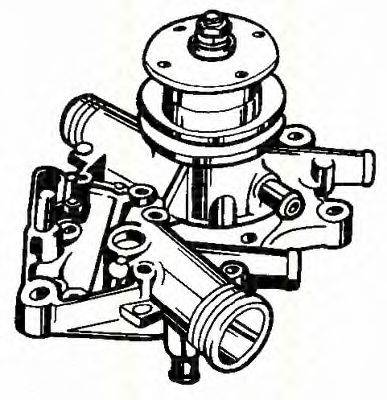 TRISCAN 860025090 Водяний насос