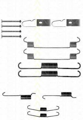 TRISCAN 8105502559 Комплектуючі, гальмівна колодка