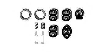 HJS 82417432 Монтажний комплект, система випуску