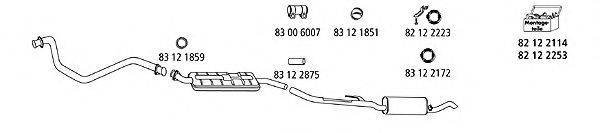 HJS BMW237 Система випуску ОГ