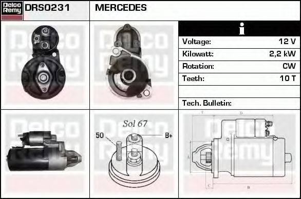 EDR 910231 Стартер