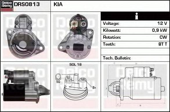 KIA 36100-03400 Стартер