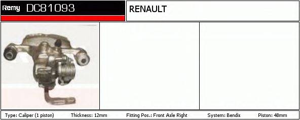 RENAULT TRUCKS 7701201985 Гальмівний супорт