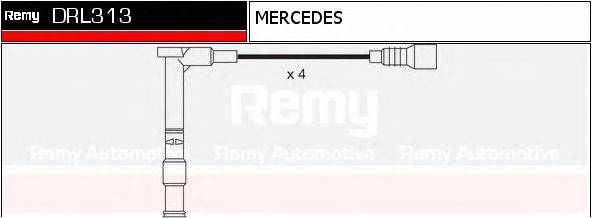DELCO REMY DRL313 Комплект дротів запалювання
