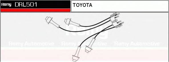 DELCO REMY DRL501 Комплект дротів запалювання