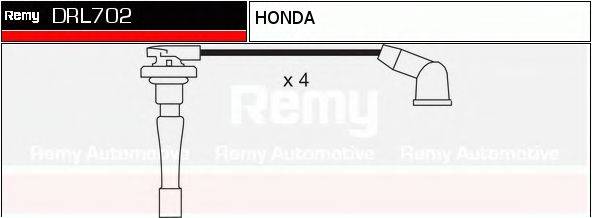 DELCO REMY DRL702 Комплект дротів запалювання