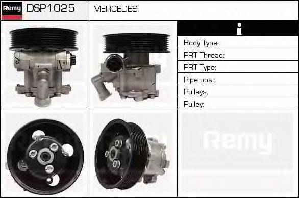 DELCO REMY DSP1025 Гідравлічний насос, кермо