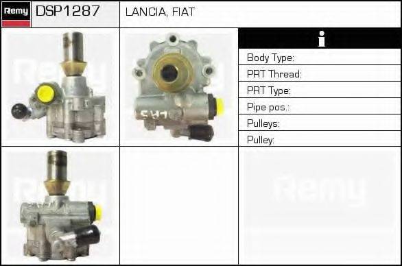 DELCO REMY DSP1287 Гідравлічний насос, кермо