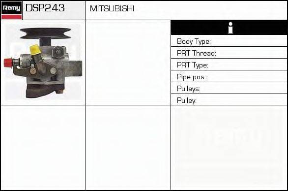 DELCO REMY DSP243 Гідравлічний насос, кермо