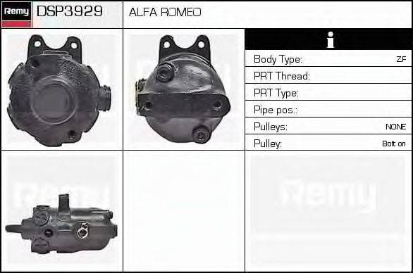 DELCO REMY DSP3929 Гідравлічний насос, кермо