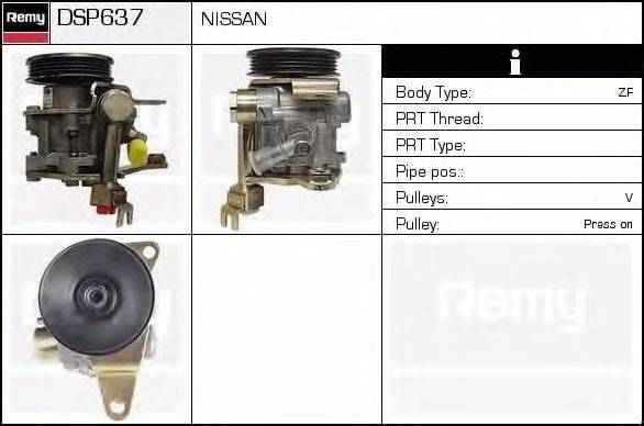 DELCO REMY DSP637 Гідравлічний насос, кермо