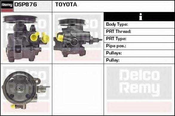 DELCO REMY DSP876 Гідравлічний насос, кермо