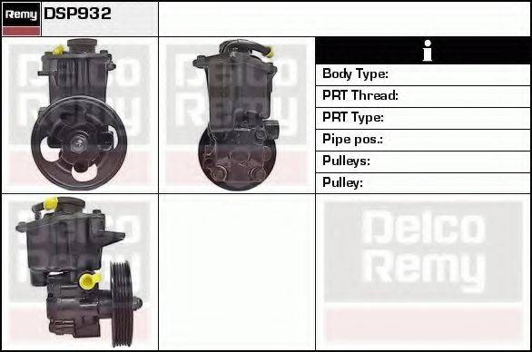 DELCO REMY DSP932 Гідравлічний насос, кермо