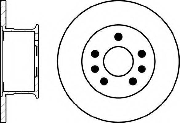 VW 211 615 301 B гальмівний диск