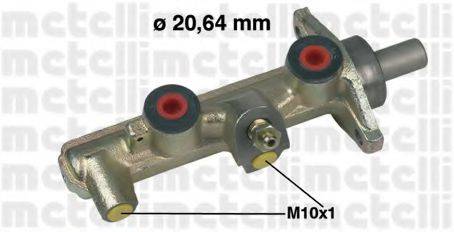 METELLI 050262 головний гальмівний циліндр