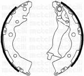METELLI 530182 Комплект гальмівних колодок