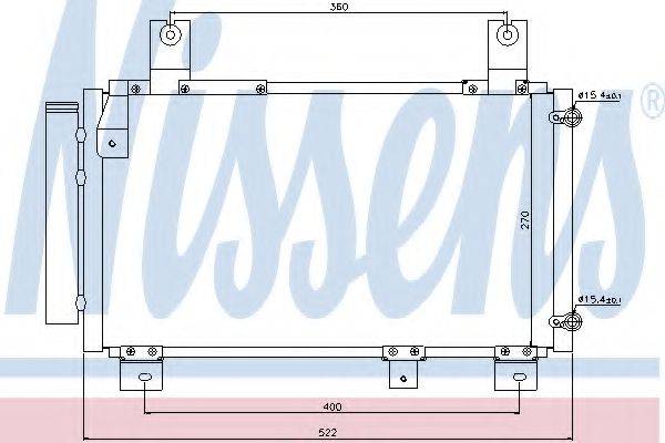 NISSENS 940046 Конденсатор, кондиціонер