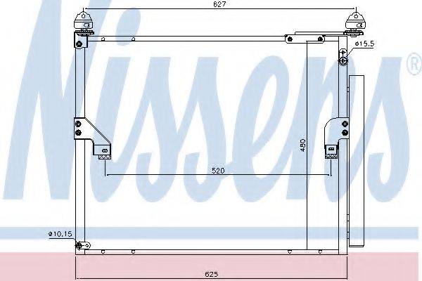 NISSENS 940508 Конденсатор, кондиціонер