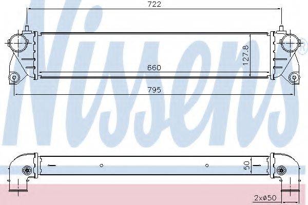 NISSENS 96483 Інтеркулер