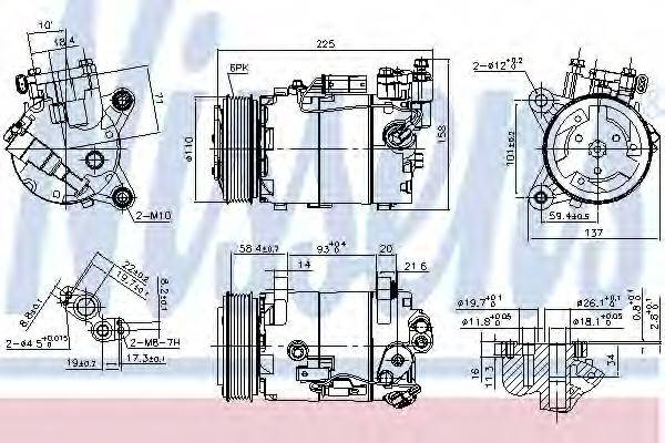 MINI 9295051 Компресор, кондиціонер