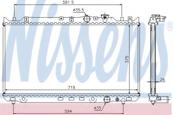 NISSENS 62482A