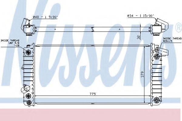 CADILLAC 52470913 Радіатор, охолодження двигуна; Радіатор, Тяговий акумулятор