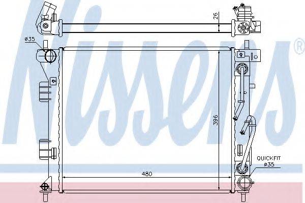 NISSENS 67608