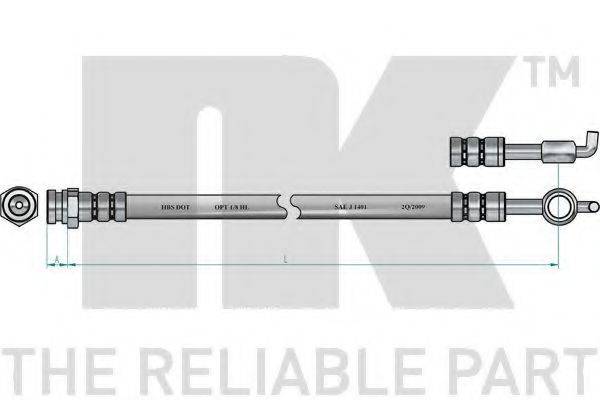 NK 853269 Гальмівний шланг