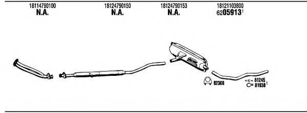 WALKER BW30401A Система випуску ОГ