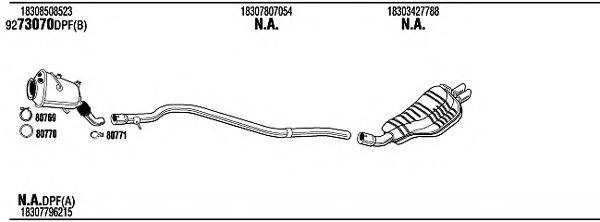 WALKER BWH31014B Система випуску ОГ