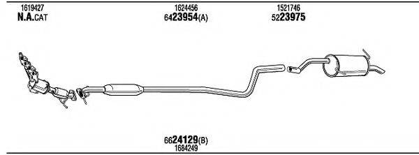 WALKER FOK28238CA Система випуску ОГ