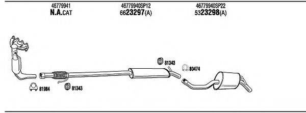 WALKER LNT15606 Система випуску ОГ