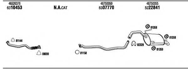 WALKER LNT15679 Система випуску ОГ