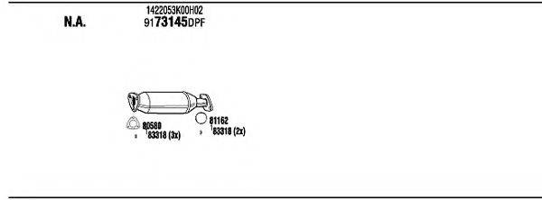 WALKER SZK27530B Система випуску ОГ