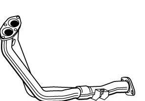 FONOS 07588 Труба вихлопного газу
