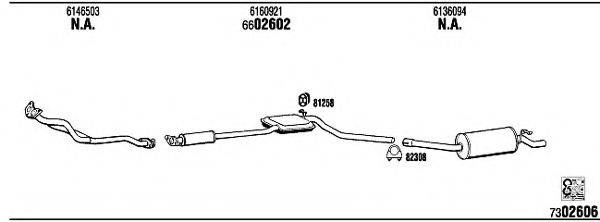 FONOS FO55101 Система випуску ОГ