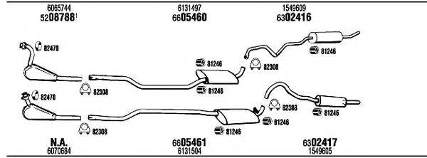 FONOS FO70104A Система випуску ОГ