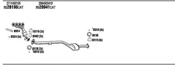 FONOS MBH17377C Система випуску ОГ