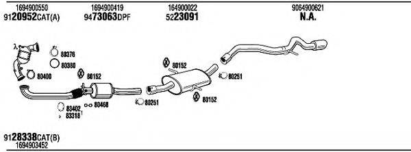 FONOS MBH18264CC Система випуску ОГ