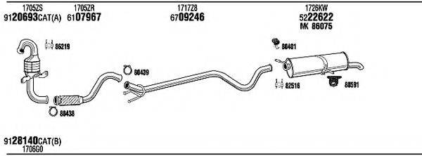 FONOS PEH17993A Система випуску ОГ